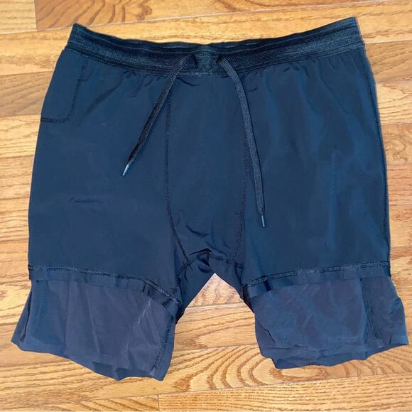 Ten Thousand $69 BLK Mens The Session Short Lined sz LG 7” EUC - Picture 15 of 16